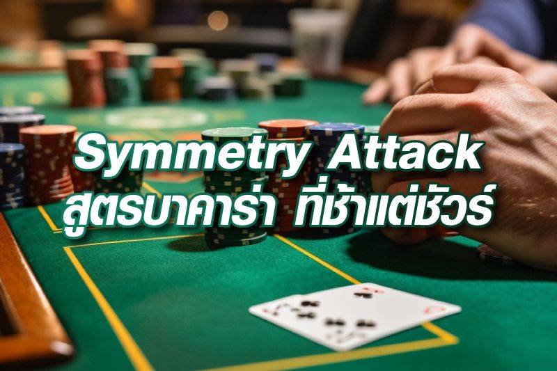 Symmetry Attack สูตรบาคาร่า ที่ช้าแต่ชัวร์