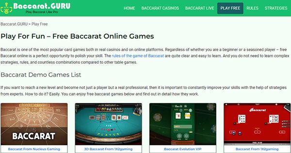 Baccarat.Guru