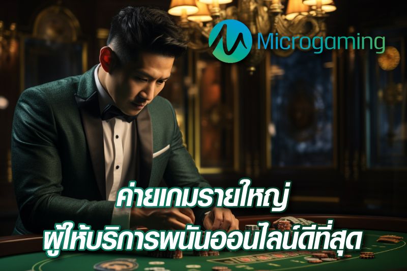 Microgaming ค่ายเกมรายใหญ่ ผู้ให้บริการพนันออนไลน์ดีที่สุด